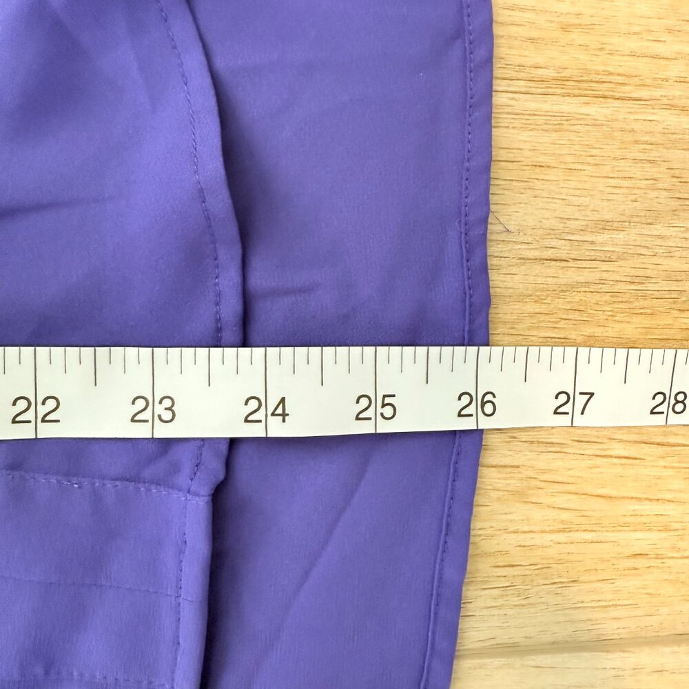 Express Button-Front Blouse – Vibrant Purple, Size Small 💜✨ - Picture 11 of 11
